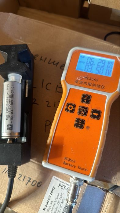 Ogniwo wysokoprądowe Molicel P45b 45A 21700, li-ion bateria liion 40t