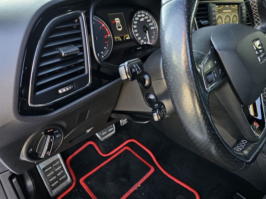 Seat Leon Cupra 2.0i 300km.Automat DSG Łopatki  Super Stan zamiana