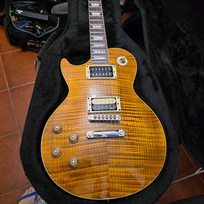 Guitarra Eléctrica Harley Benton Sc-II Esquerdino Upgrades