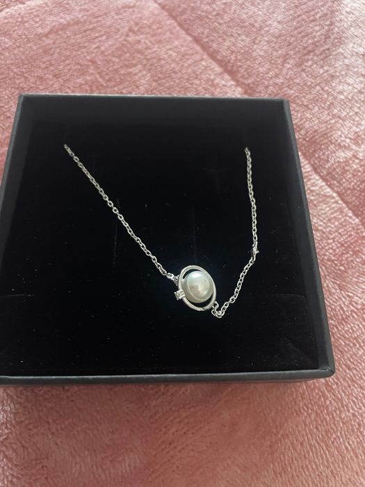 Colar em prata com pérola