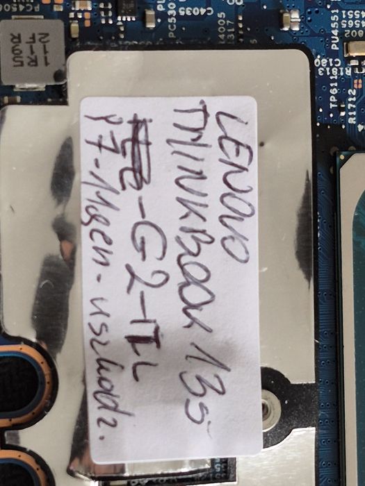 Płyta głowna lenovo ThinkBook 13s G2 ITL  i7-11gen