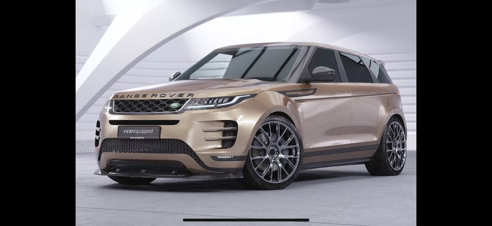 Spoiler frente de rang rover evoque novo  L551