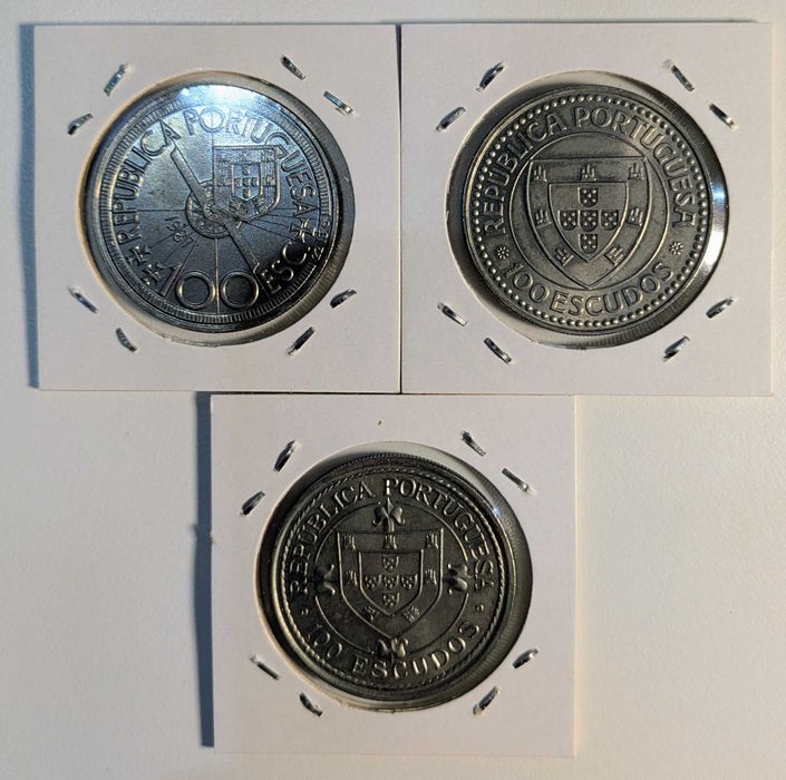 Moedas 100 escudos- 1ª Série Descobrimentos