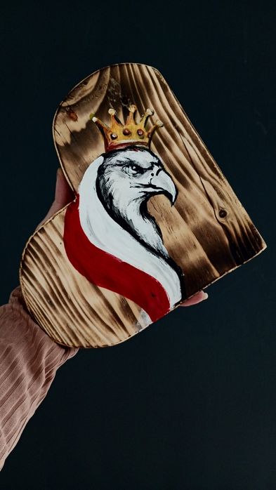 Obraz Flaga Polski w sercu