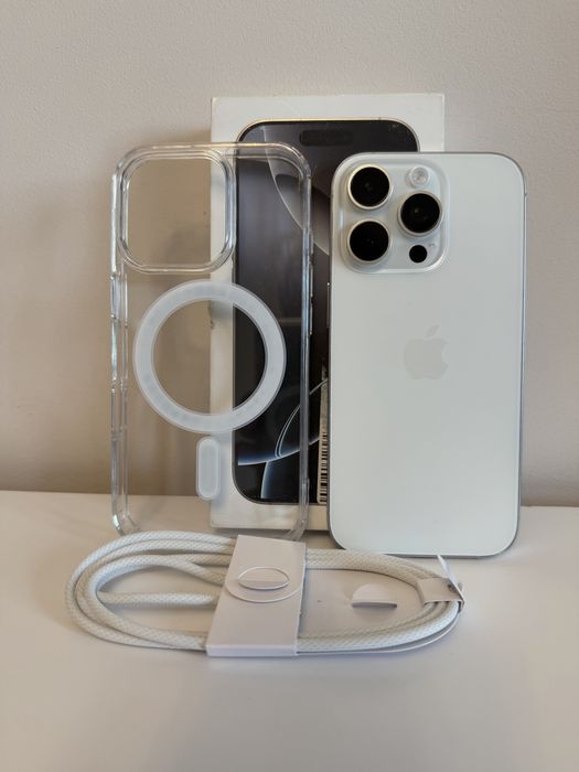 Iphone 16 pro biały 128gb kondycja 93%