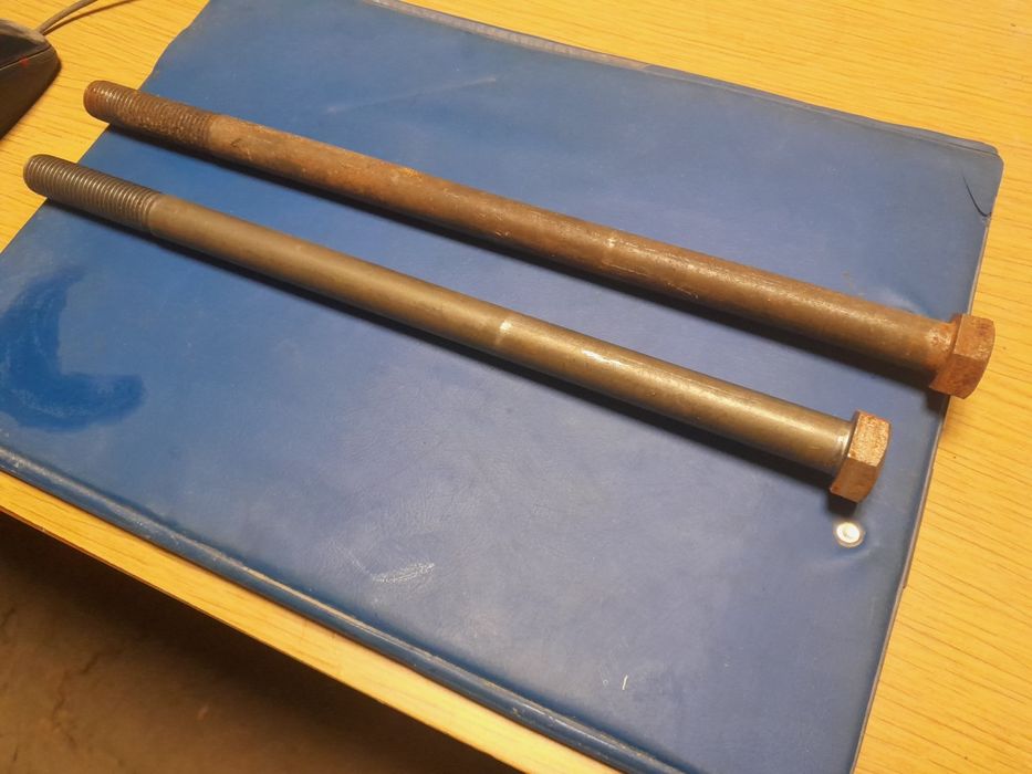 Śruby M16x300, M16x320, M16x340  - ok 800 szt  DIN 931, PN 82101