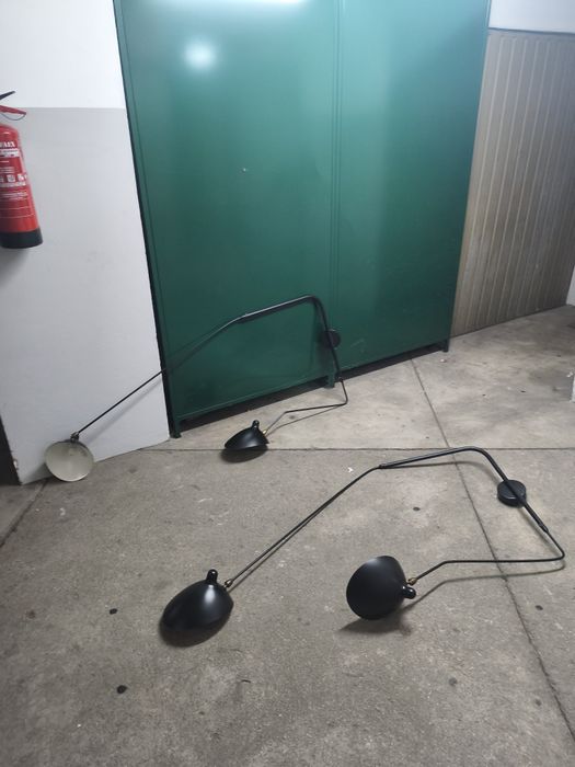 Candeeiros de Parede Articulados – Estilo Mid-Century Modern