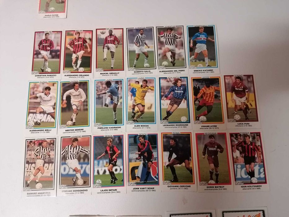 Cromos raros da revista Guerino Sportivo