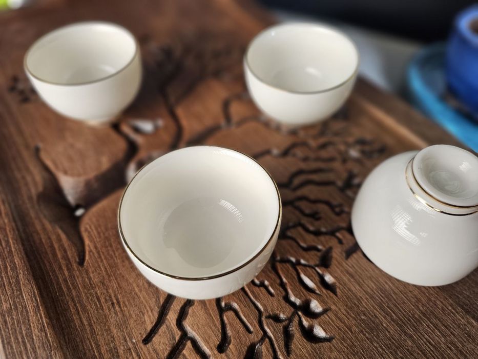 Ексклюзивна Піала Нефритова Порцеляна "Гао Цу №1" Ручна робота 70 мл