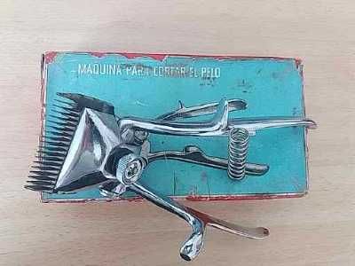Maquina de cortar cabelo manual