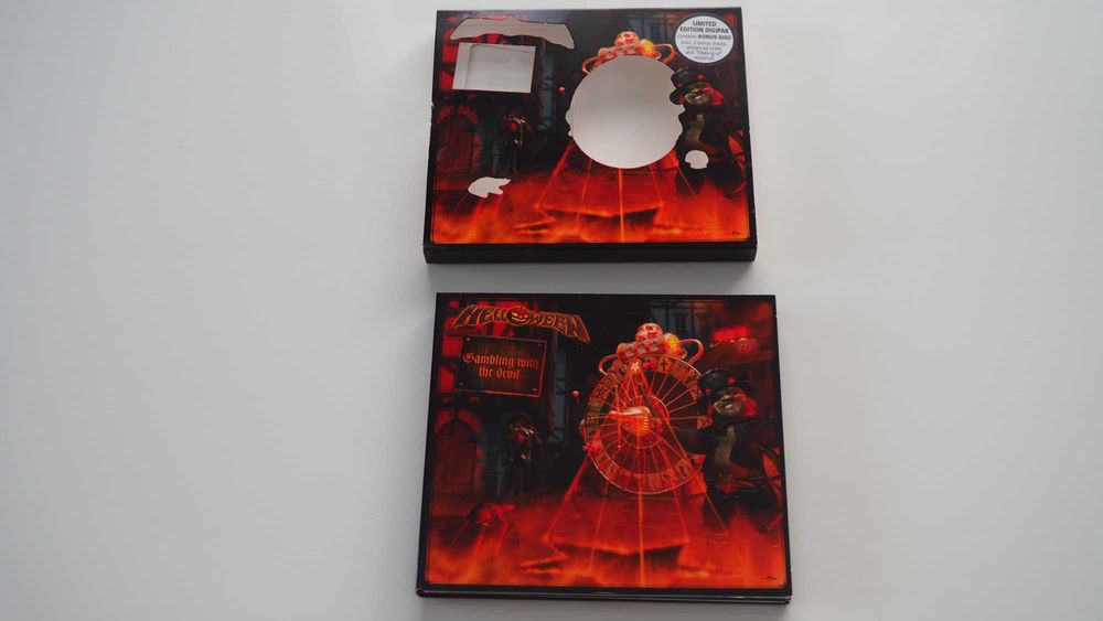 HELLOWEEN – Gambling With The Devil 2CD 2007 Limited Digipak+Slipcase stan NM