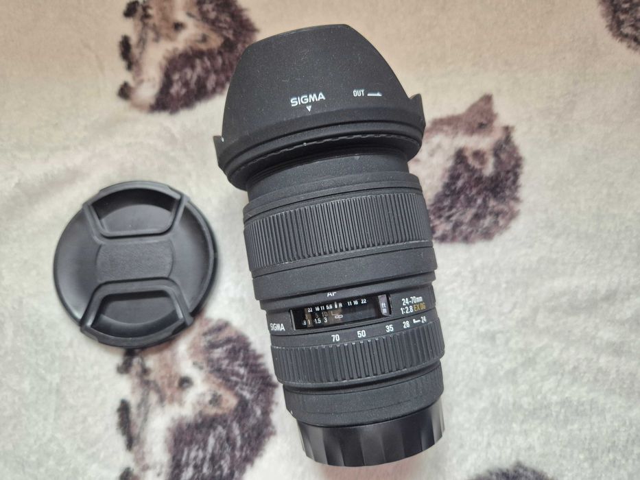Sigma 24-70 2.8 DG EX do Canona