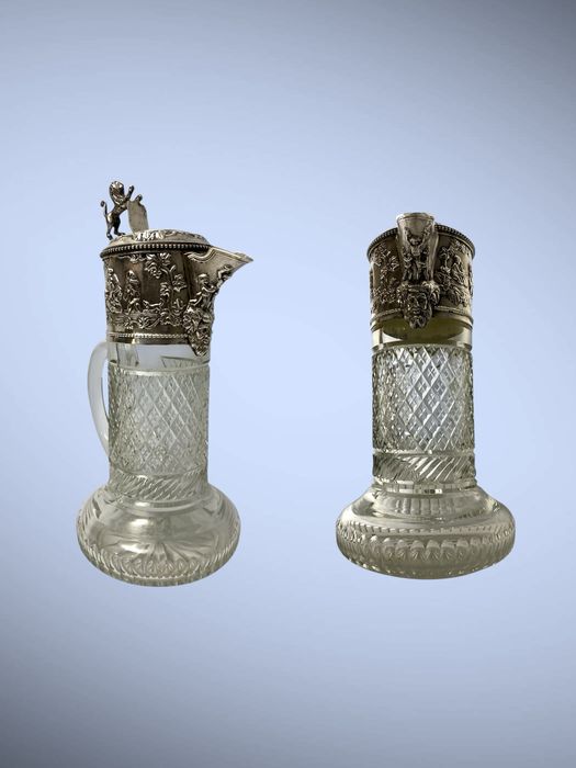 Срібний штоф  графін  срібло кубок серебряный кувшин  графин серебро