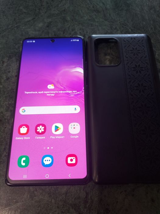 Samsung galaxy S10 lite 128gb(sm-g770f/ds)цвет чёрный.