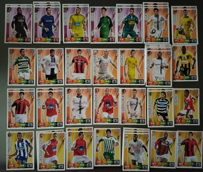 Adrenalyn 2010/2011 Card Lot (lot shown in the last photo)