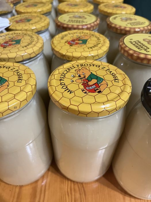 miód z własnej pasieki