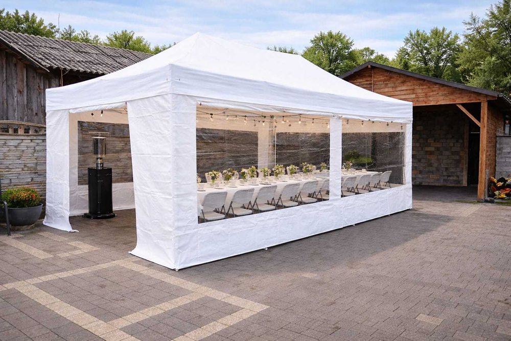 Namioty Imprezowe, Stoły i Krzesła - Wynajem Namiot na imprezę