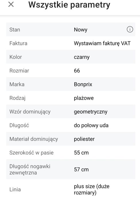 Spodenki , kąpielówki męskie 66