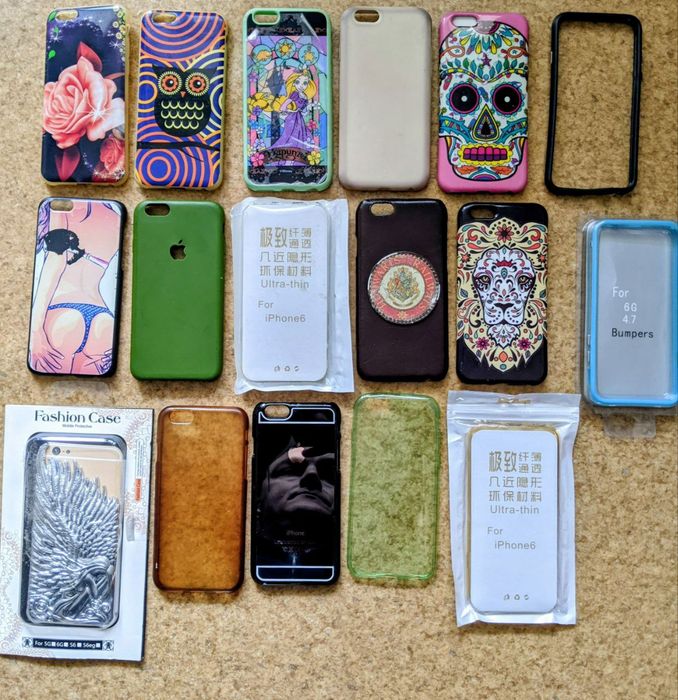 Бампер та чохли для телефонів IPhone та інших