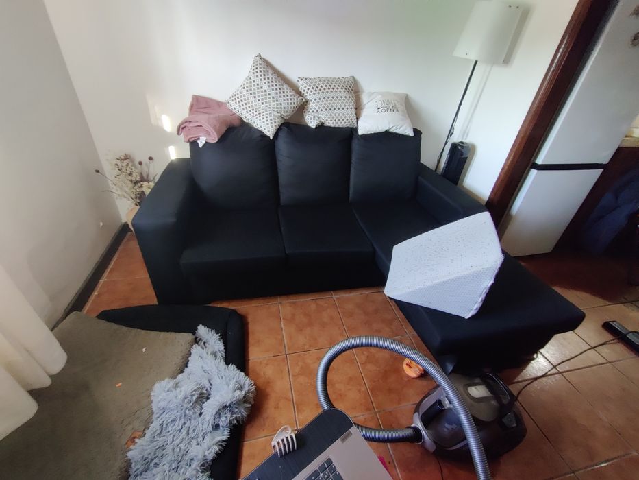 Sofá com chaiselong