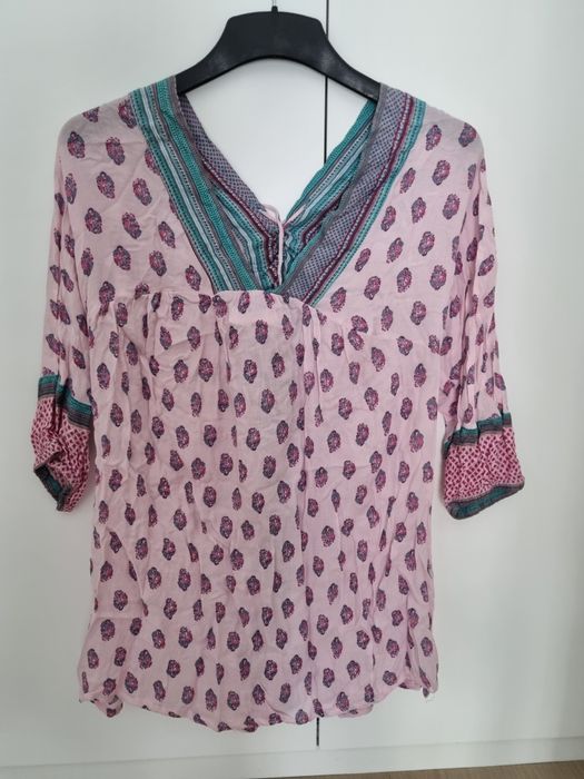 Vestido fluído rosa