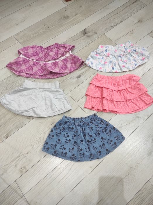 Spódnice dziewczęce 80 zestaw
