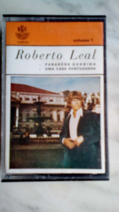 Roberto Leal + cassete. Bom estado.