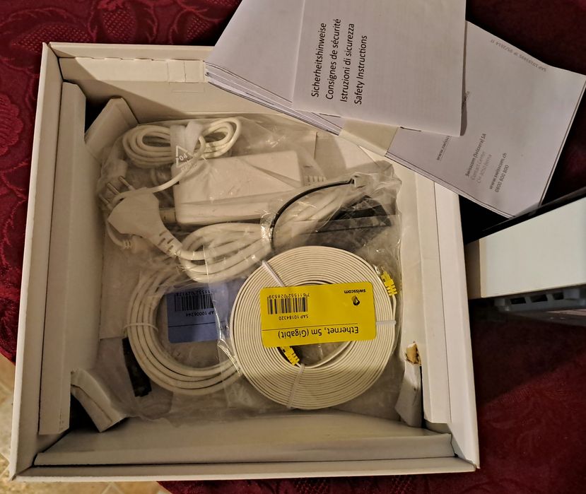 Swisscom internet box