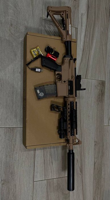 Професійний орбізний автомат М4А1, професійний гель бластер , орбіган