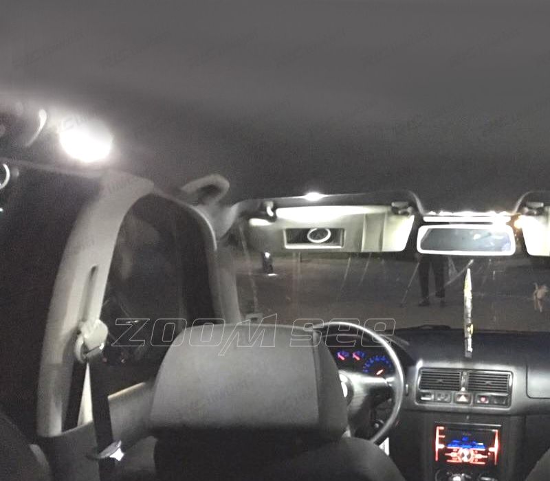 KIT COMPLETO 8 LAMPADAS LED INTERIOR LUZ DE LEITURA PARA SEAT IBIZA IV MK4 6L 02-08