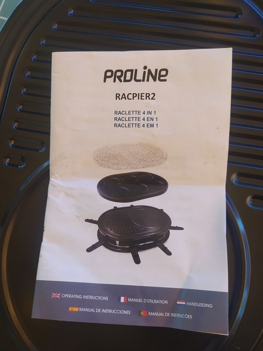 Grelhador Raclette 4 em 1