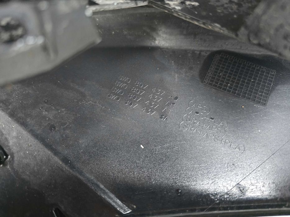 AUDI a4 b9 рестайлінг rs4 black бампер передній