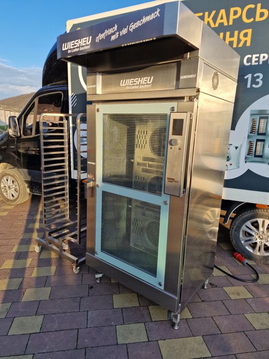 Хлібопіч Хлебопечь для пекарни Wiesheu B15 NEU c выездной тележкой