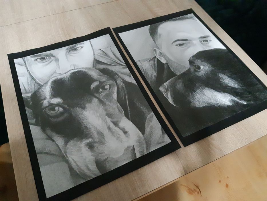 Portret ołówkiem