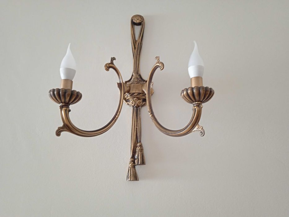 candeeiro de parede como novo