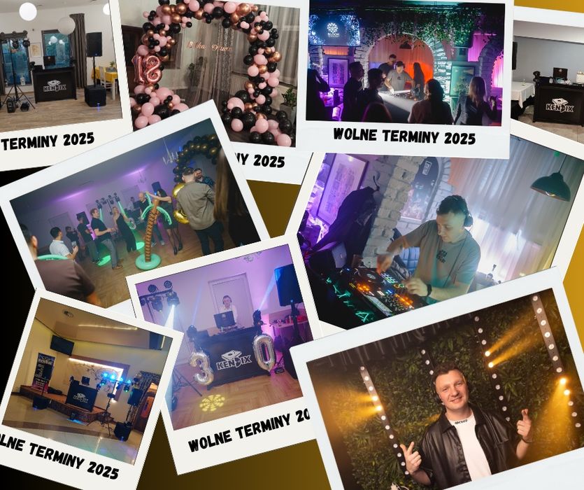 Najlepsze imprezy TYLKO z DJ'em KENDIXEM 18stki/urodziny/wesele