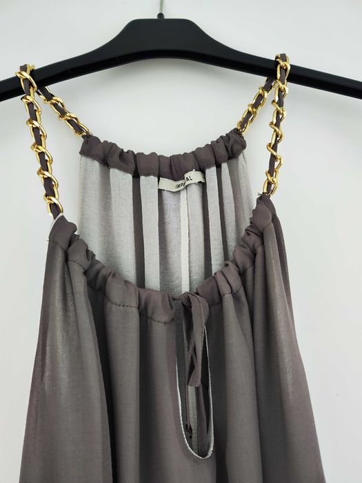 Blusa Imperial com pormenor dourado