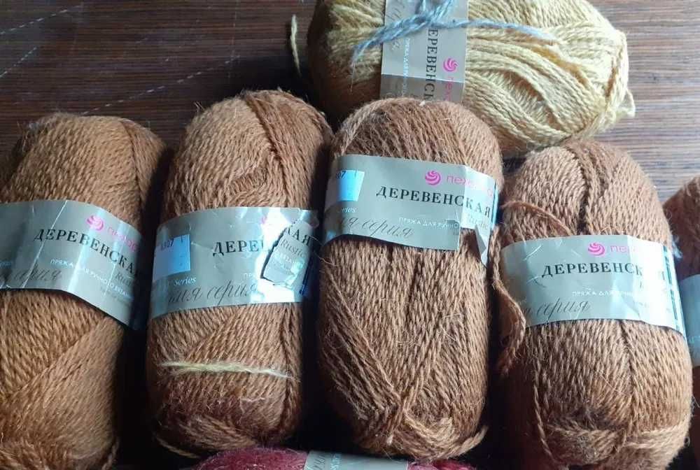Пряжа Деревенская
