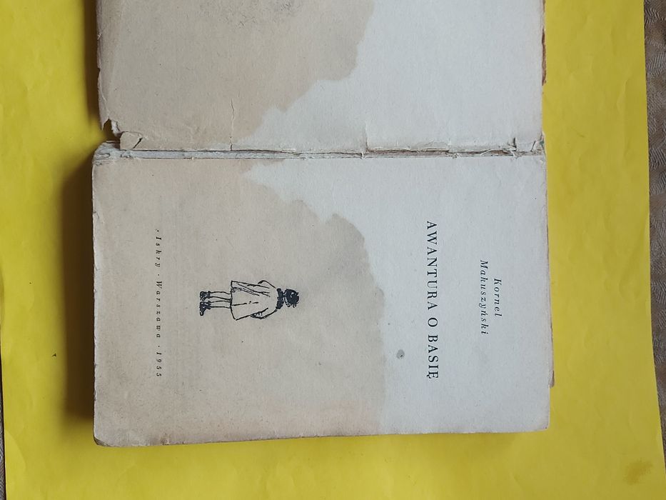 Książka Awantura o Basię 1955 rok