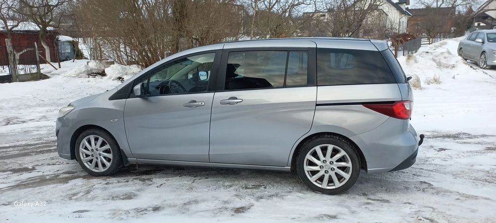 Mazda 5 Mazda cw//oplacony//2011r//7 miejsc//17 alu zima//