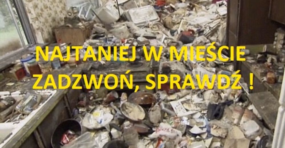 Sprzątanie i opróżnianie mieszkań,piwnic,wywóz śmieci,wokri BIG BAG.