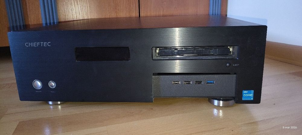 Solidna obudowa z aluminium Chieftec Seria Hi-Fi HE-02B z pudełkiem