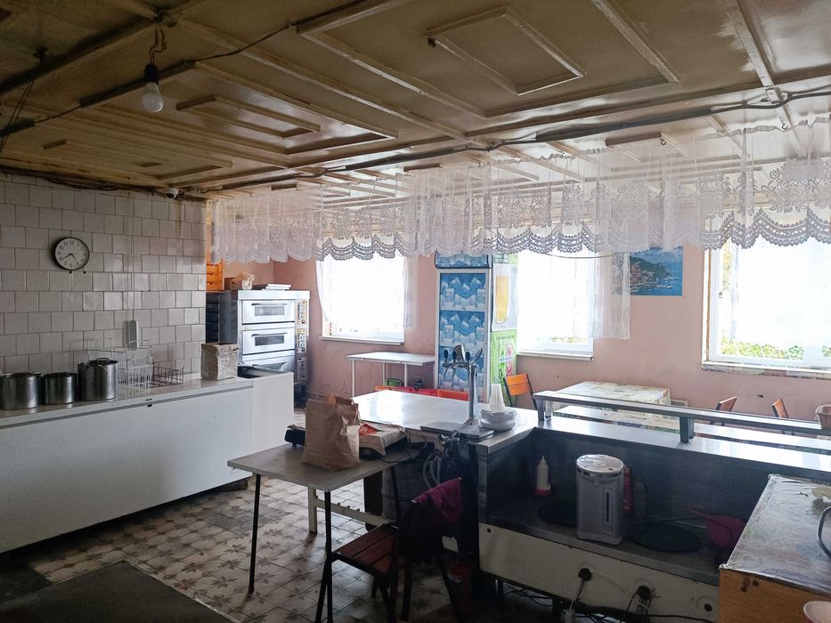 Здам приміщення їдальні з прилеглою територією в районі Пивзаводу.