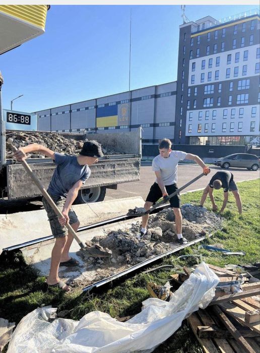 Вивіз сміття Вінниця вивезення будівельного сміття Грузчики вивіз старих меблів