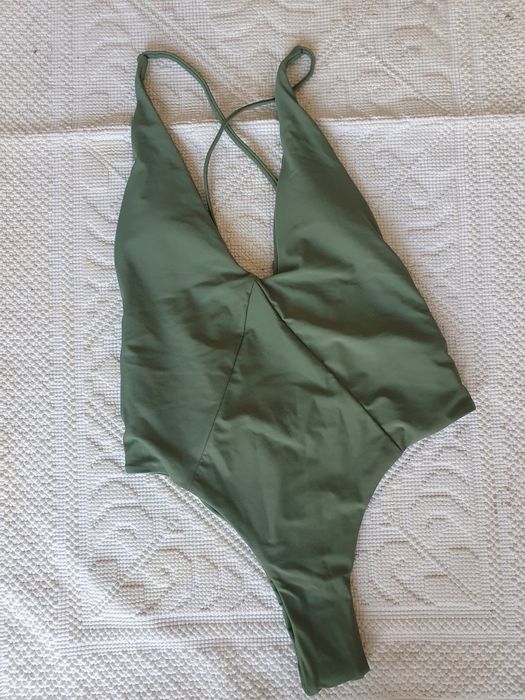 Fato de banho cavado Tamanho S