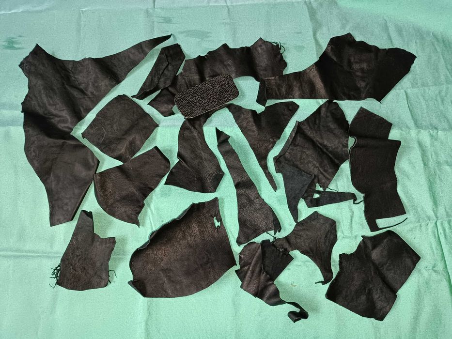 Залишки, обрізки шкіри