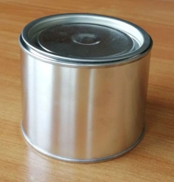 Жестяная банка 500 шт. для окопных свечей, красок 0.54л.