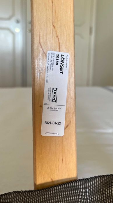 Colchão SULTAN e Estrado LONSET 90x200 IKEA