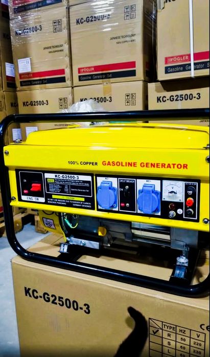 ‼️Генератор 3,0 кВт Мідь!! Однофаз/СКЛАД