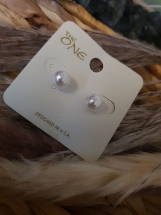Kolczyki Wkrętki Perełki The One